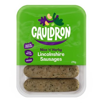 Cauldron Lincolnshire Sausages 276g