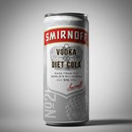 Smirnoff No. 21 Vodka and Diet Cola Ready to Drink 5% vol 250ml