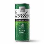 Gordon's London Dry Gin & Tonic 5% vol 250ml Can