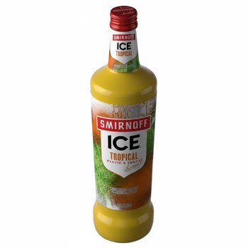 Smirnoff Ice Tropical 4% vol Ready To Drink Premix 70cl Bottle