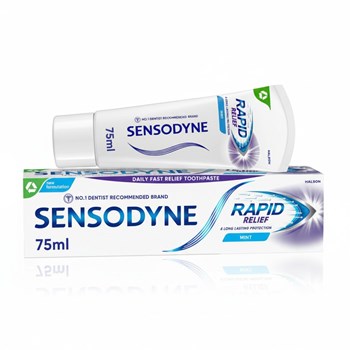 Sensodyne Rapid Relief Sensitive Toothpaste Original Mint 75ml