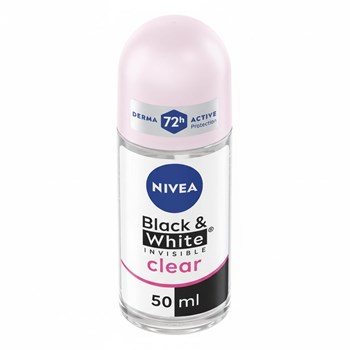 NIVEA Black & White Invisible Clear 72h Anti-perspirant Deodorant 50ML