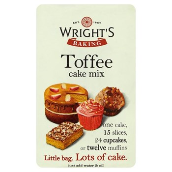 Wright's Baking Toffee Cake Mix 500g