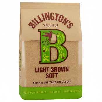 Billington's Light Brown Soft Natural Unrefined Cane Sugar 500g