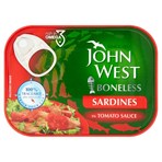John West Boneless Sardines in Tomato Sauce 95g