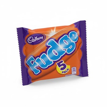 Cadbury Fudge Bar 5 Pack 127.5g