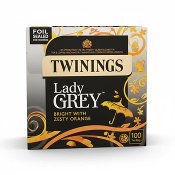 Twinings Lady Grey 100 Tea Bags 250g