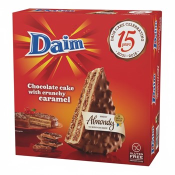 Daim Chocolate Cake with Crunchy Caramel 400g