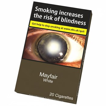 Mayfair White King Size 20 Cigarettes