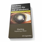 Sterling Green Superkings 20 Cigarettes