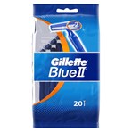Gillette Blue II Men's Disposable Razors - 20 Pack