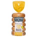 Fitzgeralds Family Bakery 5 Deli Style Sesame Seed Bagels 425g