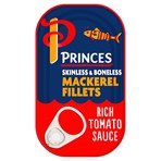 Princes Mackerel Fillets in a Rich Tomato Sauce 125g