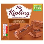Mr Kipling 4 Chocolates Brownie Slices