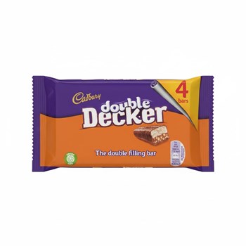Cadbury Double Decker Chocolate Bar 4 Pack 188g
