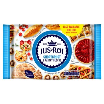 Jus-Rol Shortcrust Pastry Blocks 2 x 500g (1kg)