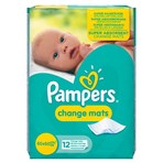 Pampers Nappies Change Mats (12 Mats Per Pack)