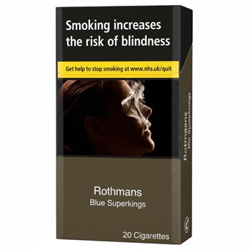 Rothmans Blue Superkings 20 Cigarettes