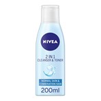 NIVEA Daily Essentials 2 in 1 Cleanser & Toner 200ML