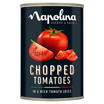 Napolina Chopped Tomatoes in a Rich Tomato Juice 400g