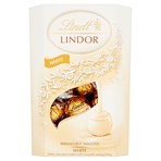 Lindt Lindor White Chocolate Truffles Box 200g