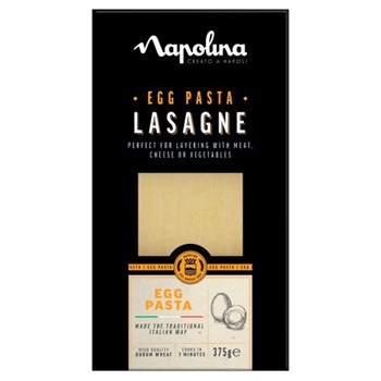 Napolina Egg Pasta Lasagne 375g