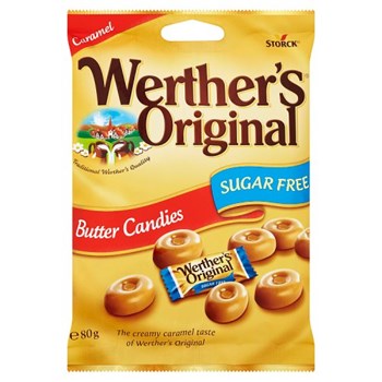 Werther's Original Sugar Free Butter Candies 80g