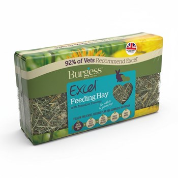 Burgess Excel Feeding Hay with Meadow Flowers 500g