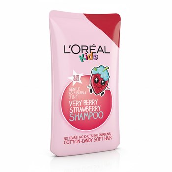 L'Oreal Kids Extra Gentle 2-in-1 Very Berry Strawberry Shampoo 250ml
