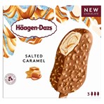 Häagen-Dazs Salted Caramel Ice Cream Bars 3 x 80ml (240ml)