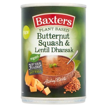 Baxters Plant Based Butternut Squash & Lentil Dhansak 380g