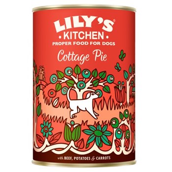 Lily's Kitchen Cottage Pie Adult Wet Dog Food 400g
