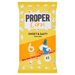 PROPERCORN Sweet & Salty Popcorn Multipack 6 x 14g