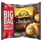 McCain 8 Frozen Baked Jacket Potatoes 1.6kg