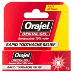 Orajel Dental Gel Benzocaine 10% w/w 5.3g