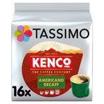 Tassimo Kenco Americano Decaf Coffee Pods x16