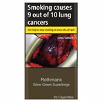Rothmans Silver Green Superkings 20 Cigarettes