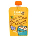 Ella's Kitchen Organic Chicken and Rice Casserole Baby Pouch 7+ Months 130g