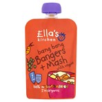 Ella's Kitchen Organic Bangers and Mash Baby Pouch 7+ Months 130g
