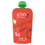 Ella's Kitchen Organic Strawberries and Apples Baby Pouch 4+ Months 120g