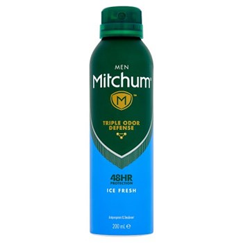 Mitchum Men Triple Odor Defense 48HR Protection Ice Fresh Antiperspirant & Deodorant 200ml