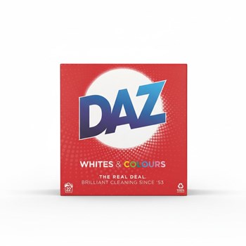 Daz Washing Powder Whites & Colours 1.43KG, 22 Washes