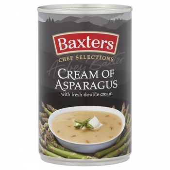 Baxters Chef Selections Cream of Asparagus with Fresh Double Cream 400g
