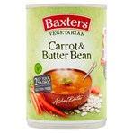 Baxters Vegetarian Carrot & Butter Bean 400g