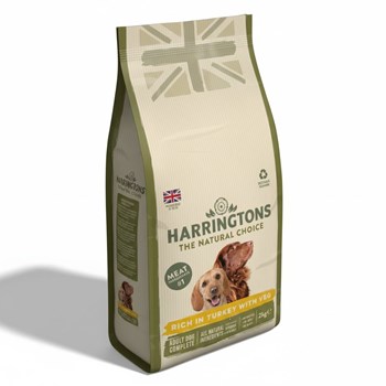 Harringtons Turkey & Veg Dry Adult Dog Food 2kg