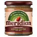 Meridian Smooth Almond Butter 170g Jar