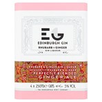 Edinburgh Gin Rhubarb & Ginger Gin Liqueur 4 x 250ml