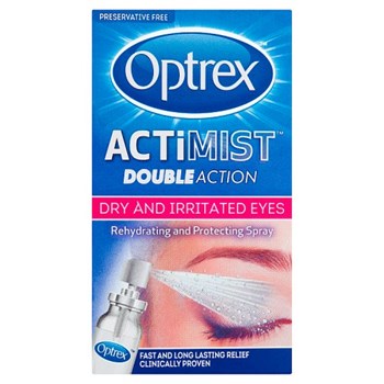 Optrex Actimist Double Action Rehydrating and Protecting Spray 10ml