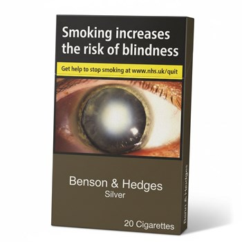 Benson & Hedges Silver 20 Cigarettes