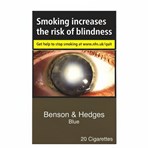 Benson & Hedges Blue 20 Cigarettes